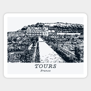 Tours - France Magnet